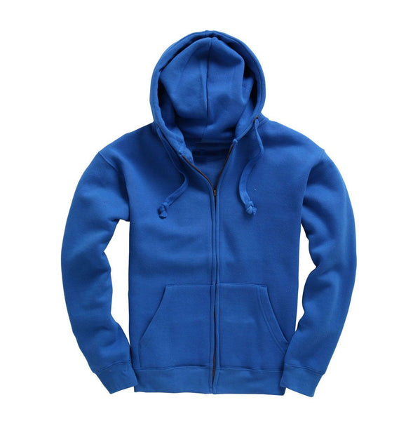 Mens royal blue sale zip up hoodie