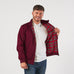 Mens Signature Harrington Jacket - Wine