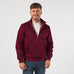 Mens Signature Harrington Jacket - Wine