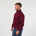 Mens Signature Harrington Jacket - Wine